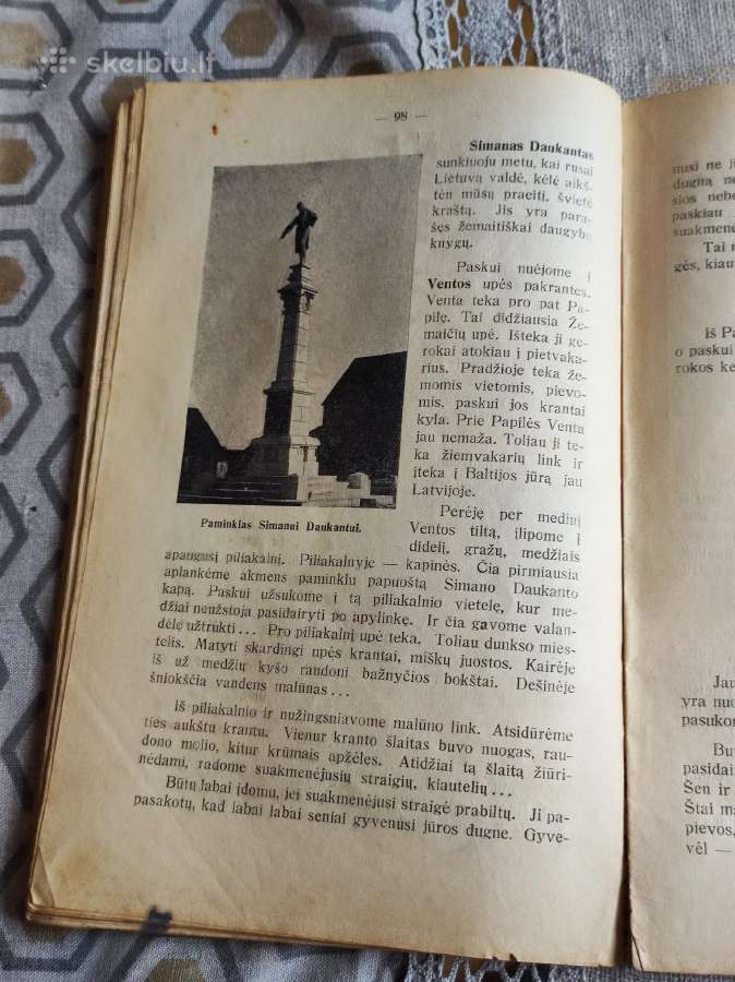 Tarpukario vadovėlis A.rinkūnas Mūsų kraštas - nuotraukos Nr. 7