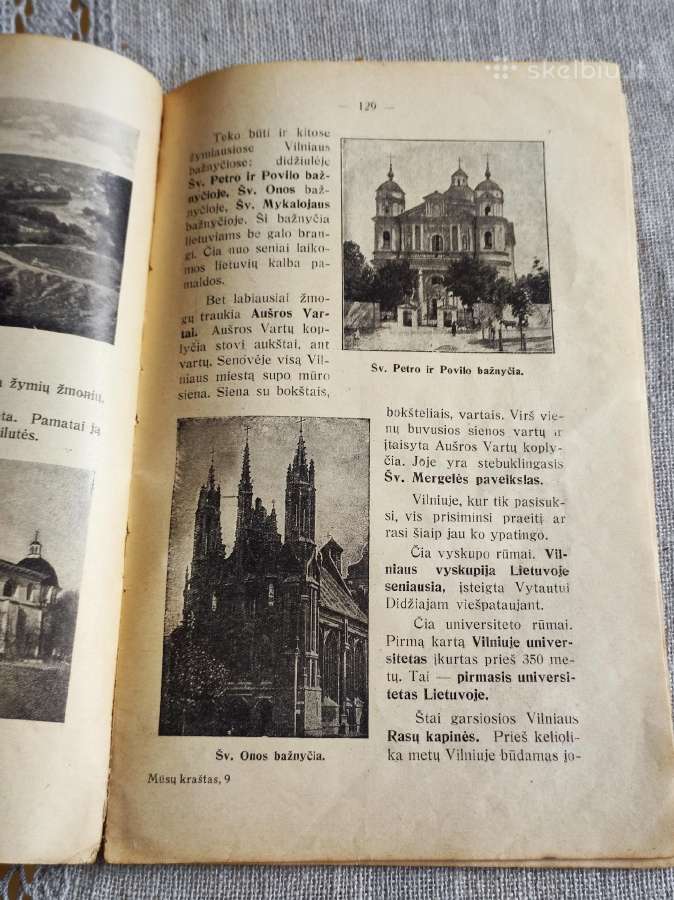 Tarpukario vadovėlis A.rinkūnas Mūsų kraštas - nuotraukos Nr. 8
