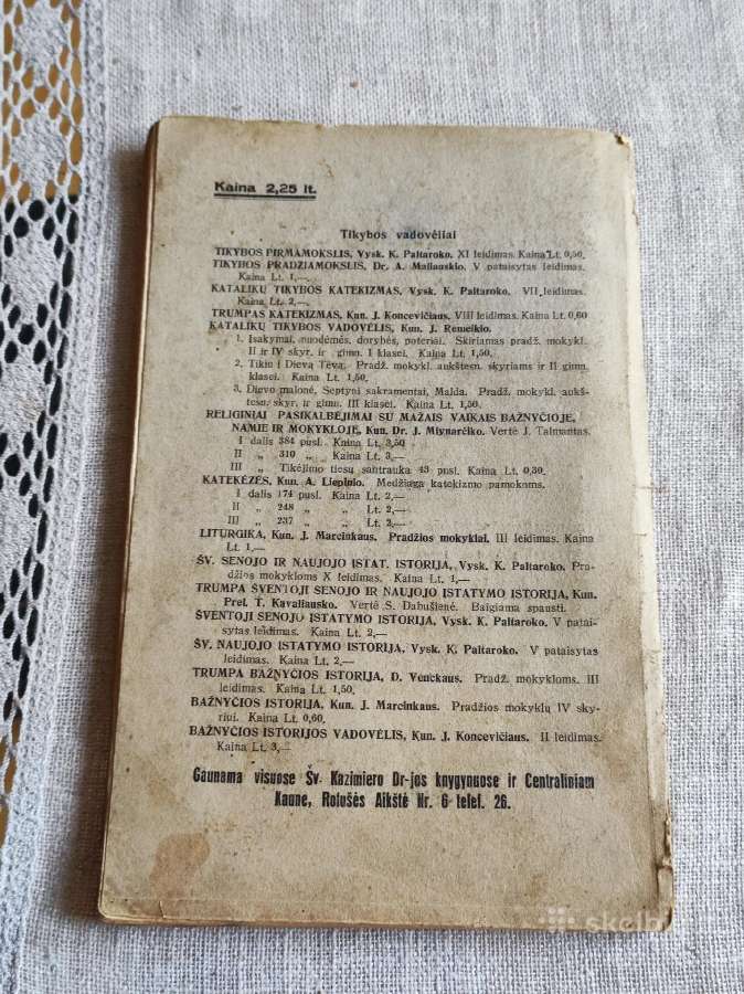 Tarpukario vadovėlis A.rinkūnas Mūsų kraštas - nuotraukos Nr. 11