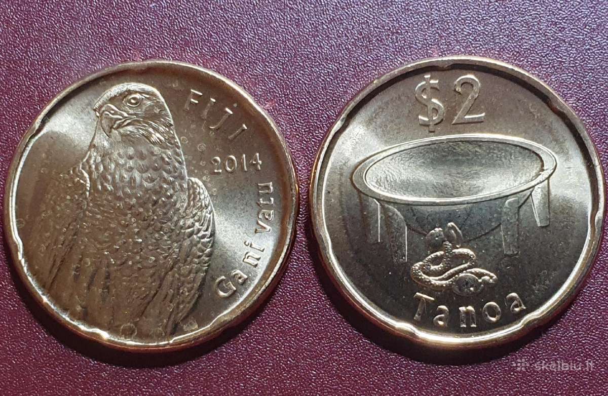 Fidžis 2 Doleriai, 2014 Uc1