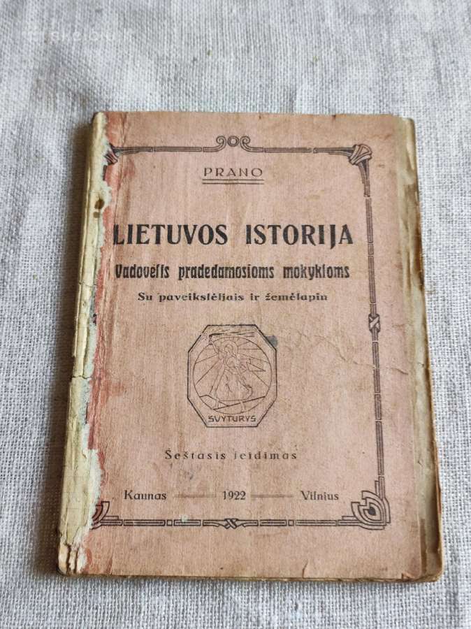 Tarpukario vadovėlis Lietuvos istorija