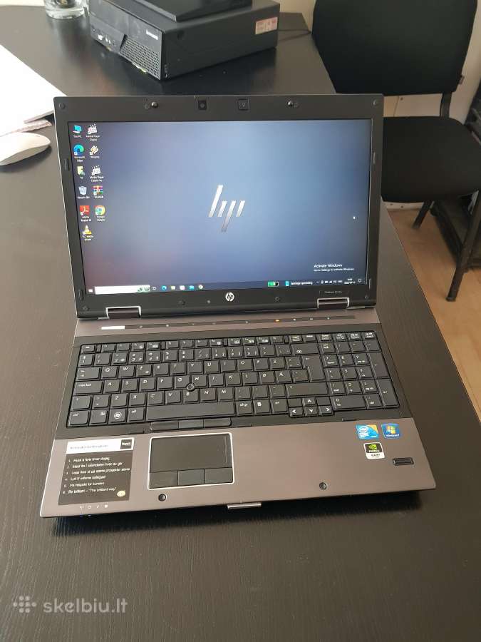 Hp Elitebook 8540w, i7, 8gb, 128ssd, Quadro Fx880 Skelbiu.lt