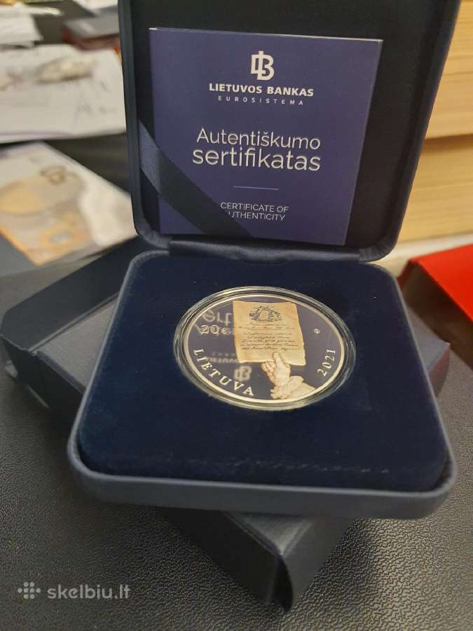 Lietuvos banko proginės monetos 6 vnt. - nuotraukos Nr. 2