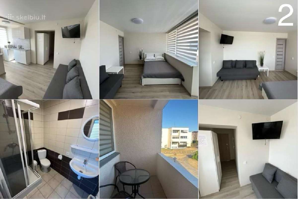 Naujai įrengtų apartamentų nuoma Šventojoje - nuotraukos Nr. 16