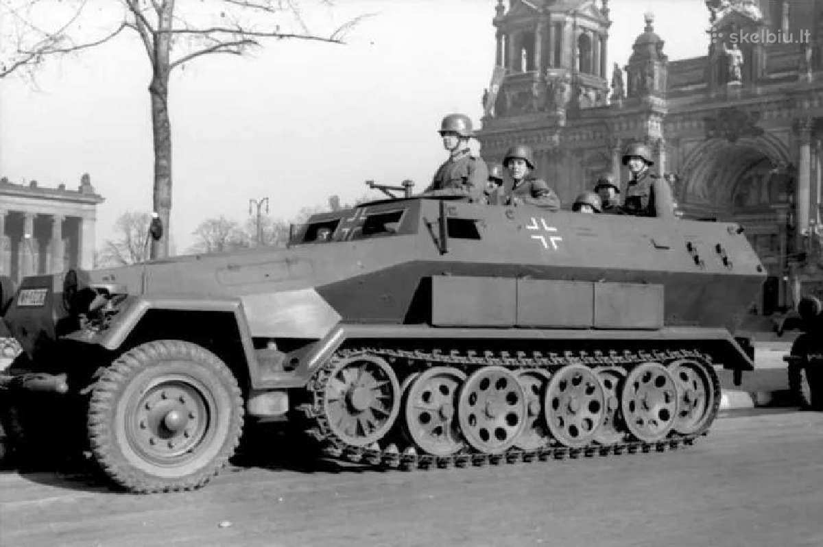 Sdkfz vikšro gumos - nuotraukos Nr. 3