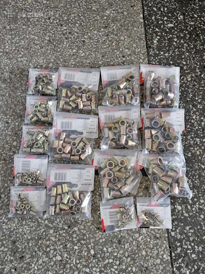 Kniediklis Kniedikliai srieginėms kniedėms plastik - nuotraukos Nr. 20