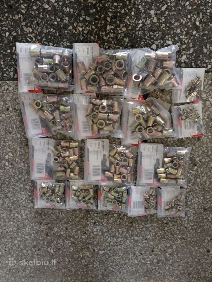 Kniediklis Kniedikliai srieginėms kniedėms plastik - nuotraukos Nr. 21