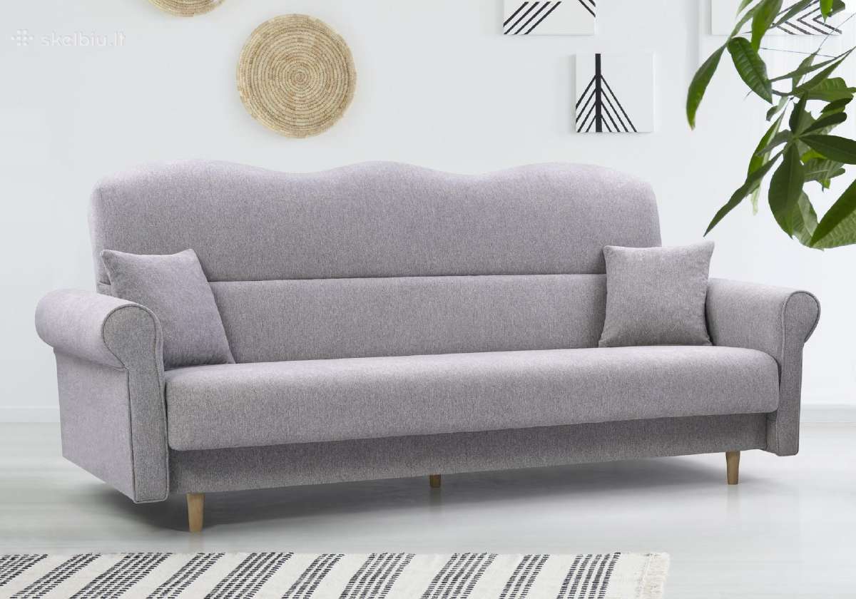 Sofa lova Loft, miegama, patalų dėžė - nuotraukos Nr. 8