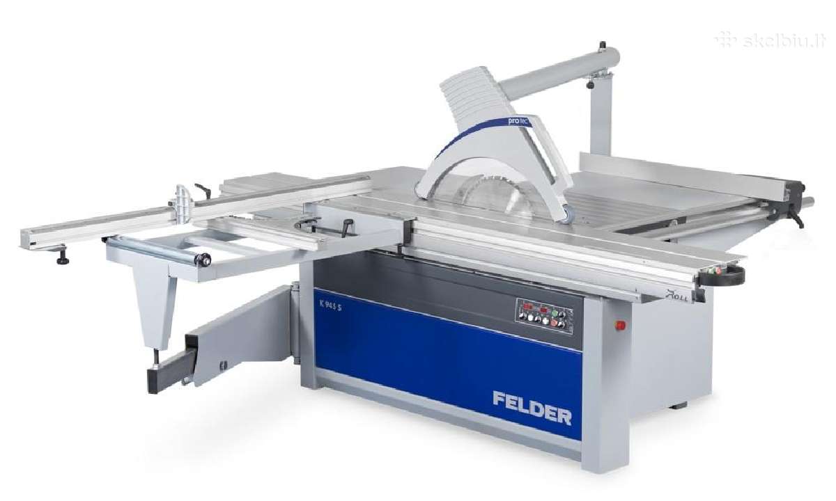 Naujos formatinio pjovimo staklės Felder K 945 S - nuotraukos Nr. 2