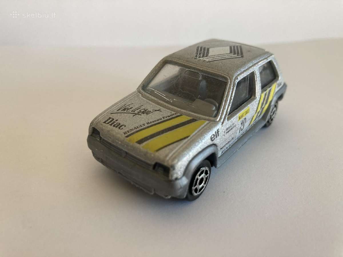 Majorette 1/51 Renault 5 Supercinq Gt Turbo 1985
