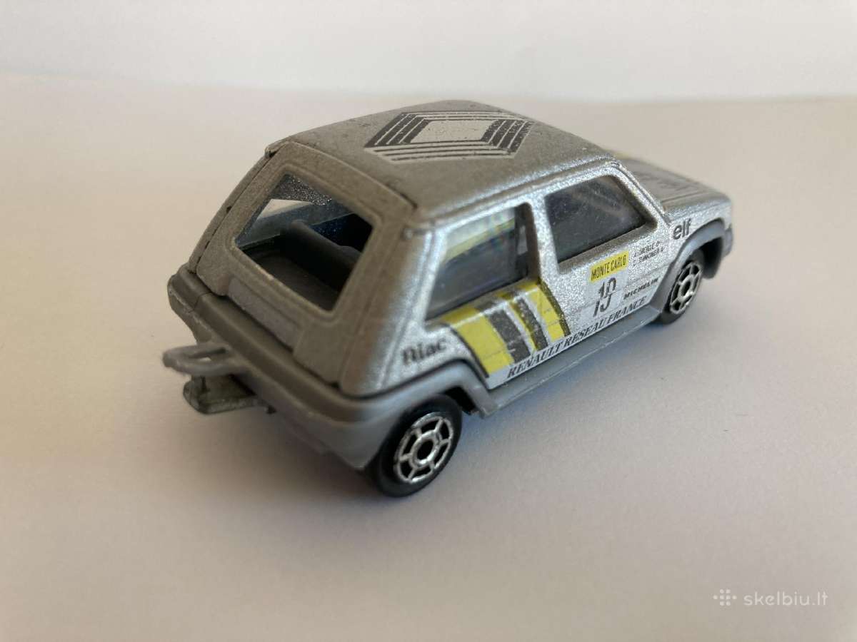 Majorette 1/51 Renault 5 Supercinq Gt Turbo 1985 - nuotraukos Nr. 2