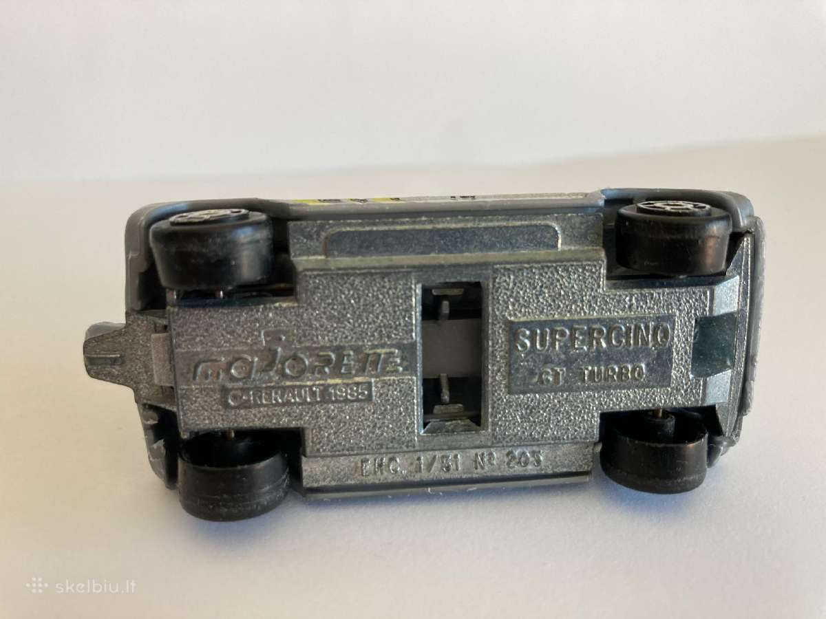 Majorette 1/51 Renault 5 Supercinq Gt Turbo 1985 - nuotraukos Nr. 3