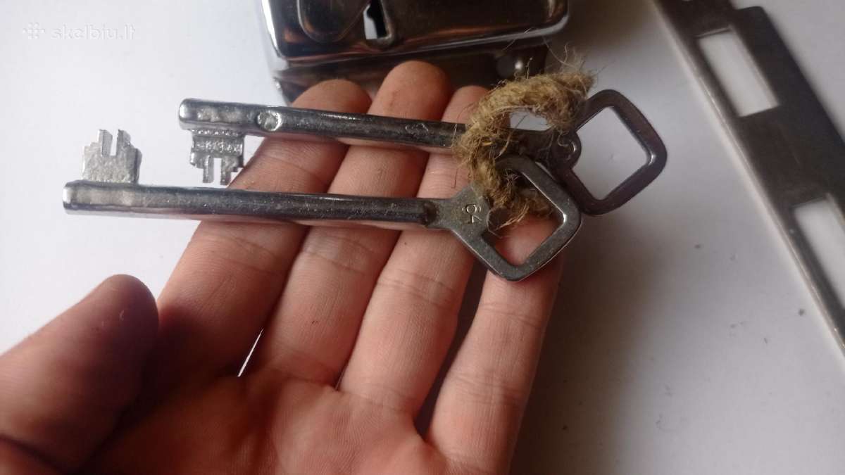 Senoviska laivo kajutes spyna - nuotraukos Nr. 2