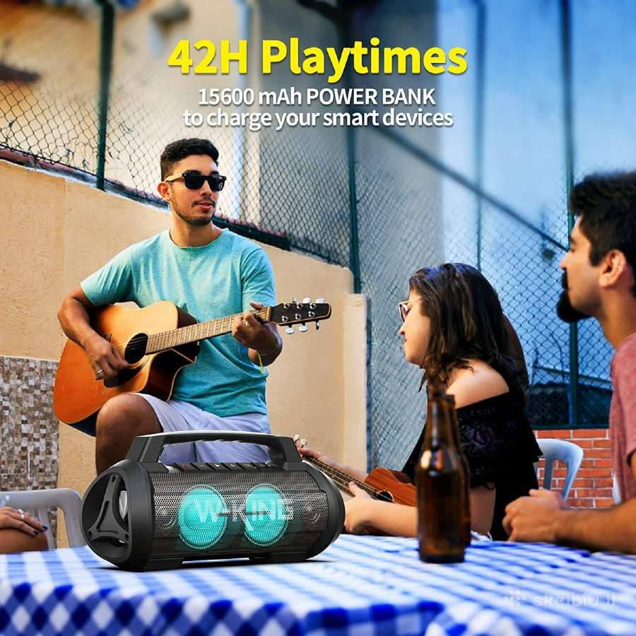 W-king D10 nešiojama Bt kolonėlė 70w - 15600 mah - nuotraukos Nr. 3