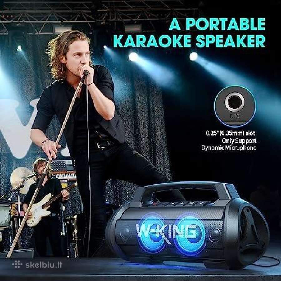W-king D10 nešiojama Bt kolonėlė 70w - 15600 mah - nuotraukos Nr. 7