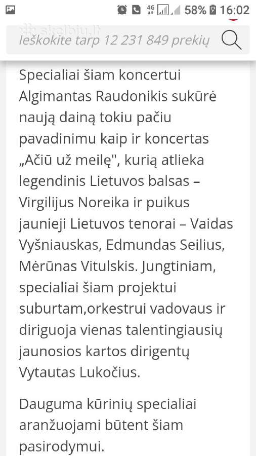 "V. Noreikos koncertinis turas po Lietuvą" 2012 m. - nuotraukos Nr. 9