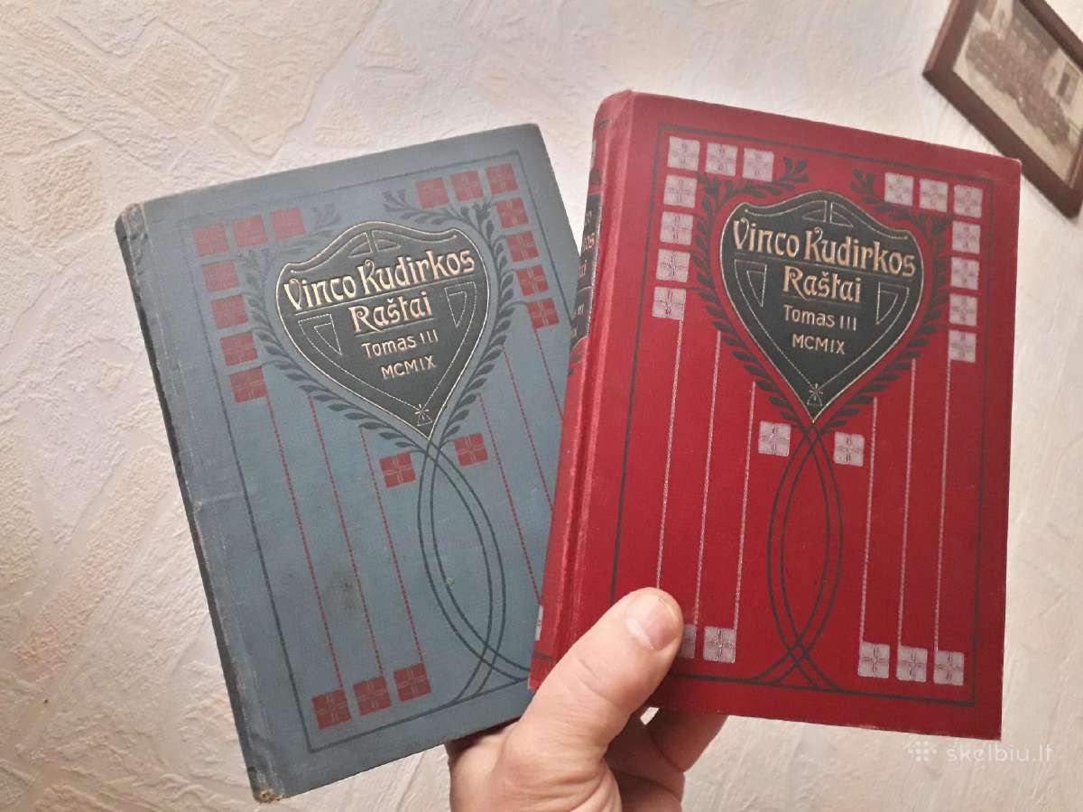 Pirksiu Kudirkos žemiau nurodytus tomus