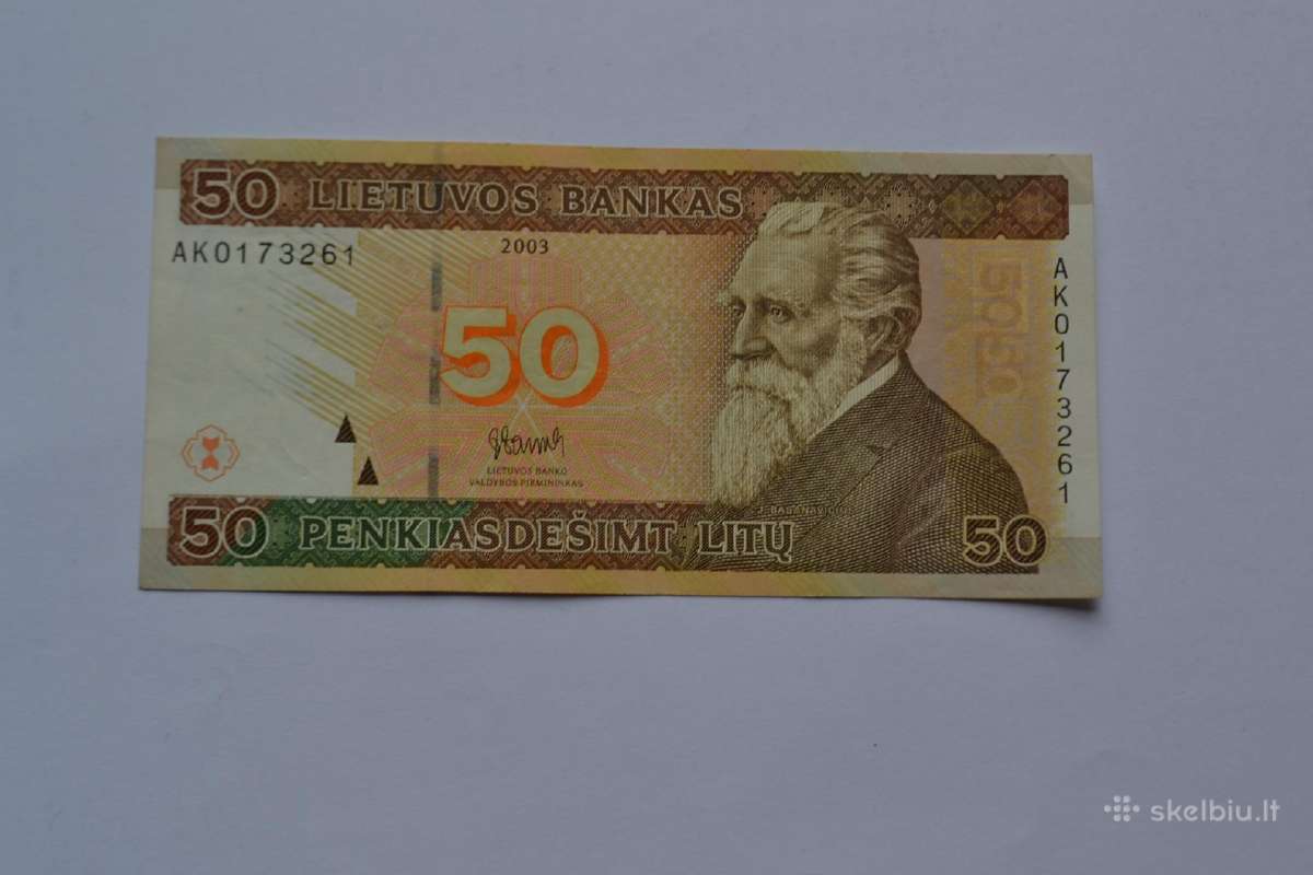 50 litu 2003 m.