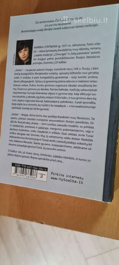 Knyga M. Stepnova "Sodas" - nuotraukos Nr. 2