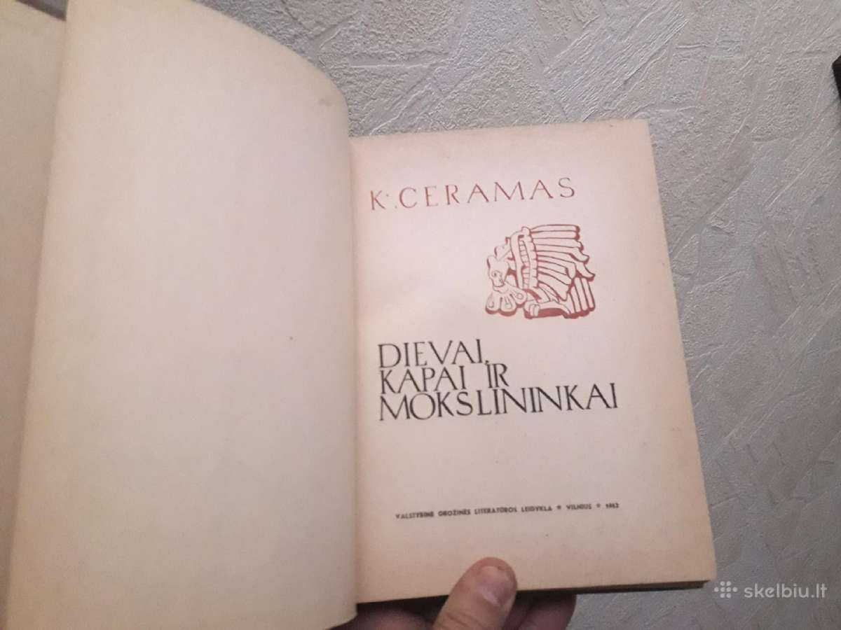 K. Ceramas "Dievai, kapai ir mokslininkai" 1962 m - nuotraukos Nr. 3