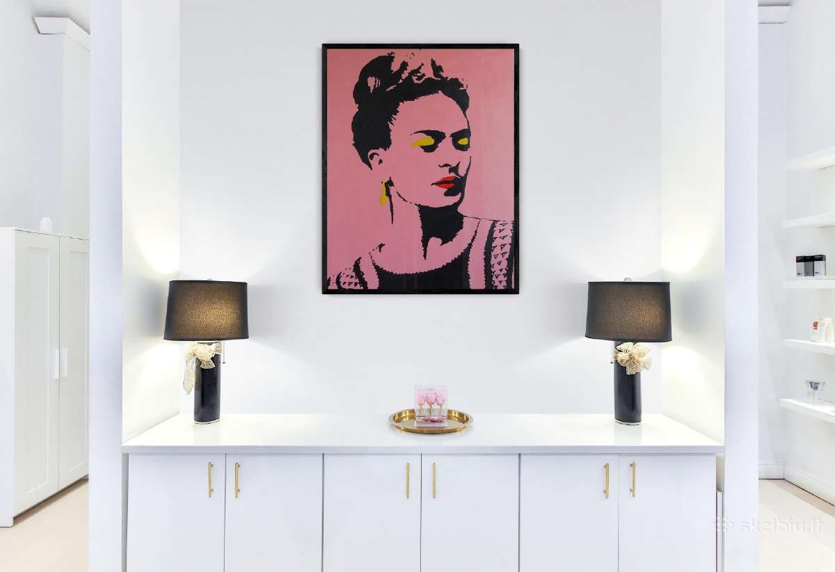 Paveikslas Frida Kahlo *Pink* - nuotraukos Nr. 6