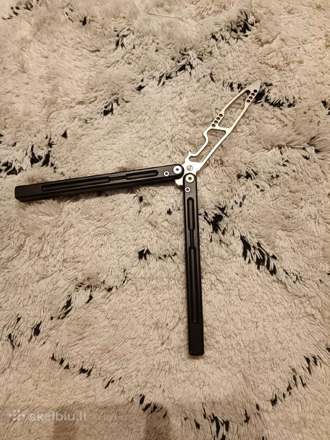 Maxace Phantom Black balisong trainer - nuotraukos Nr. 3