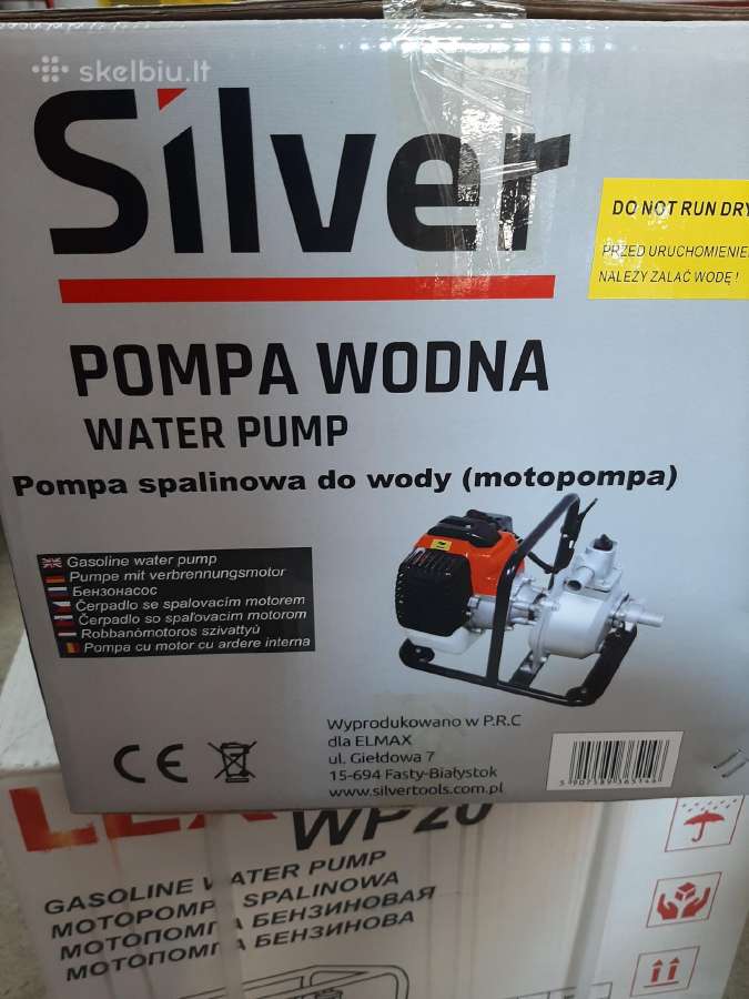 Parduodu vokiska benzinine vandens pompa - nuotraukos Nr. 12