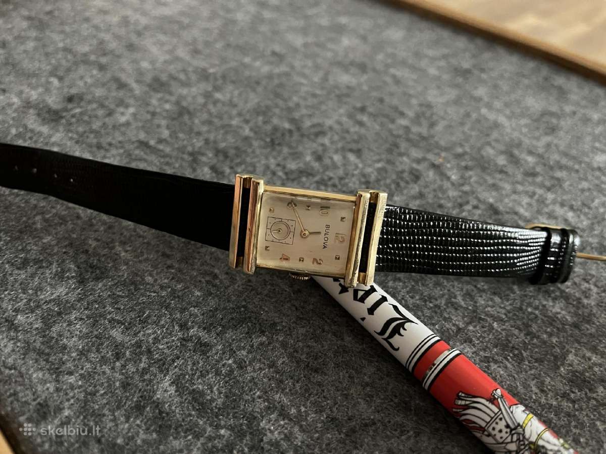 Auksinis laikrodis Bulova - nuotraukos Nr. 5