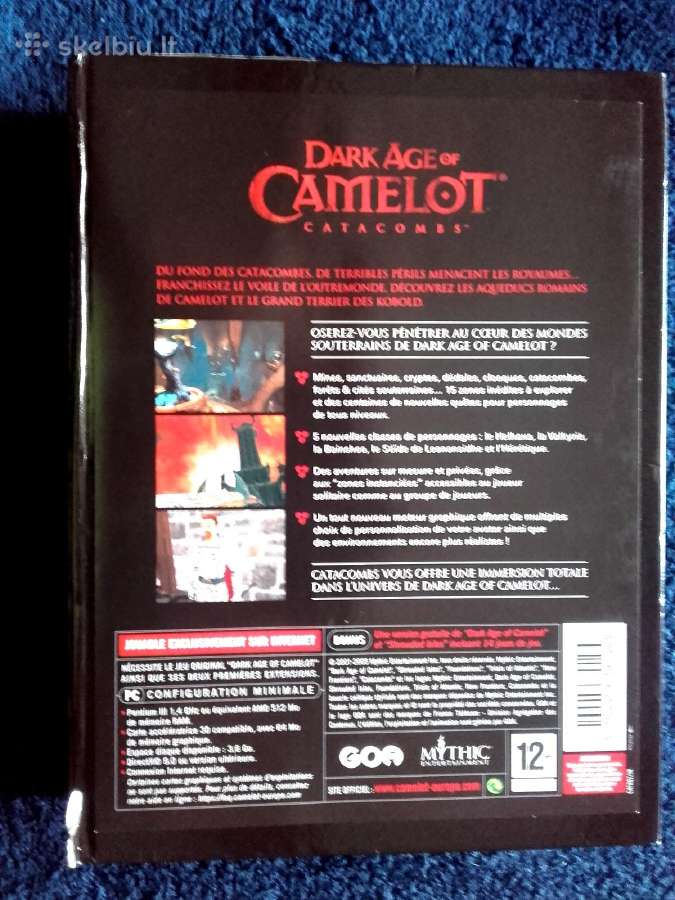 Pc Žaidimas Dark Age of Camelot catacombs - nuotraukos Nr. 4