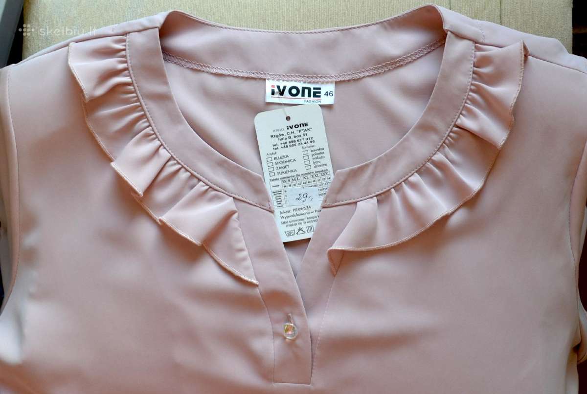 Nauja stilinga palaidinė Ivone Fashion XXL dydžio - nuotraukos Nr. 3