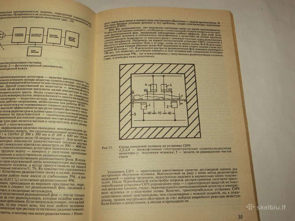 Knyga Kiek pavojingas apšvitinimas radiacija. 1991 - nuotraukos Nr. 15