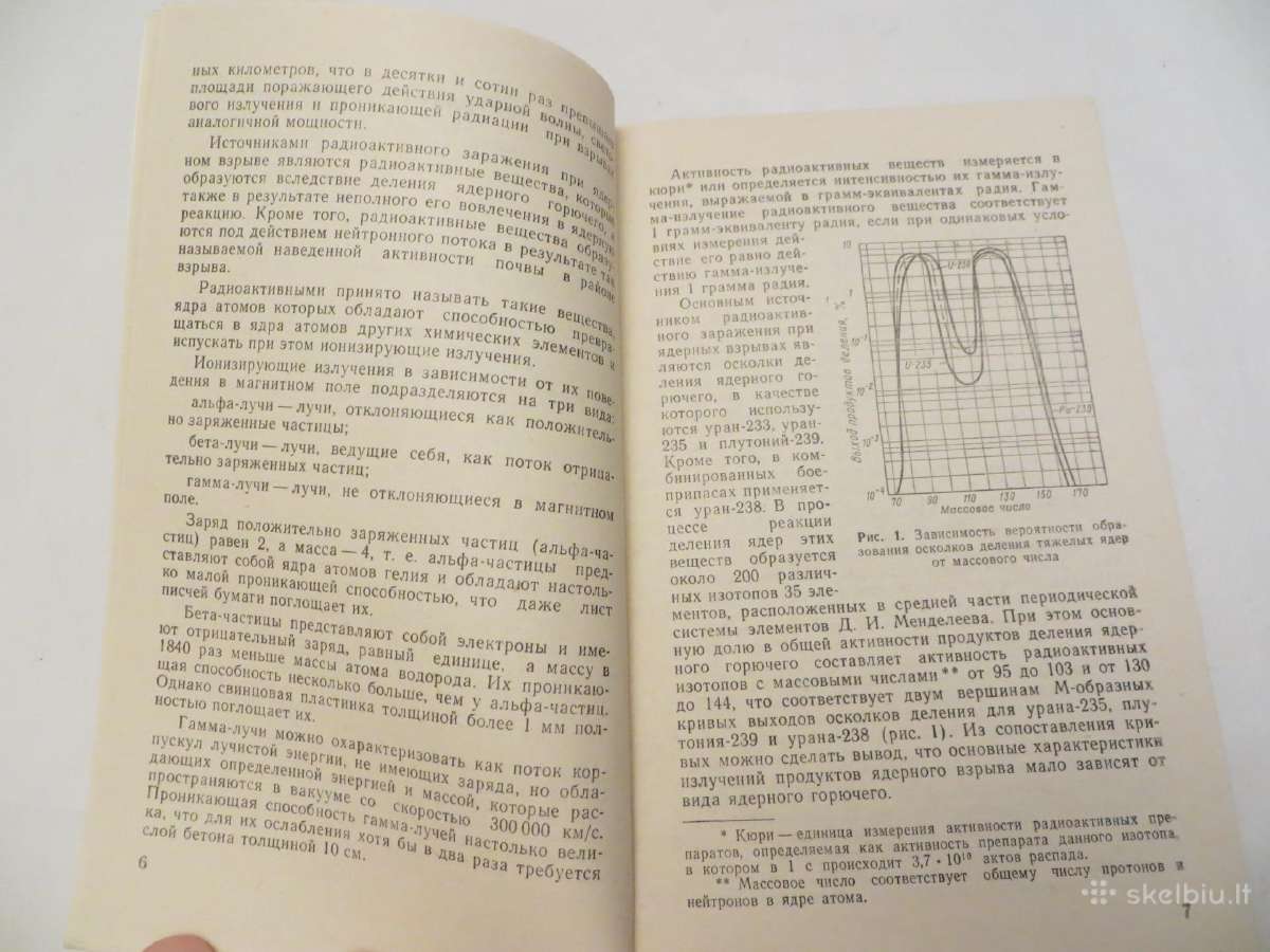 Knyga Dėmesio! Radiacinis užkrėtimas! 1982 - nuotraukos Nr. 7