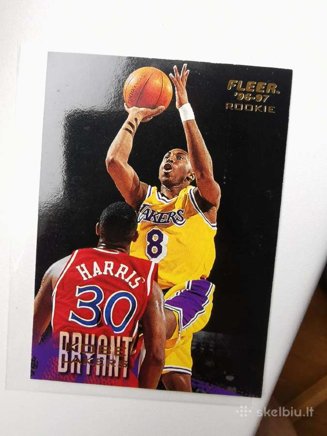 Kobe Bryant #233 [Rookie] 1996 Korta - nuotraukos Nr. 5