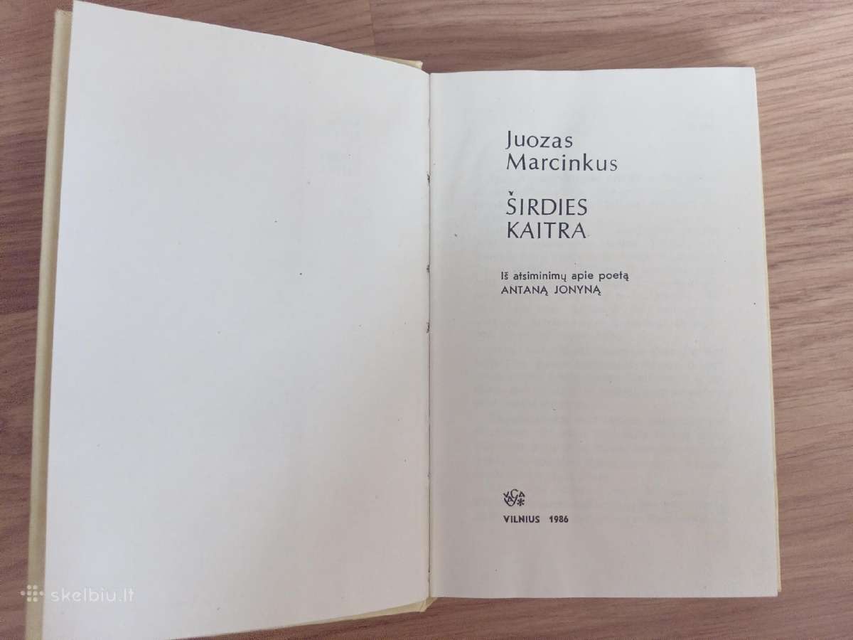 J. Marcinkus "Širdies kaitra" - nuotraukos Nr. 2