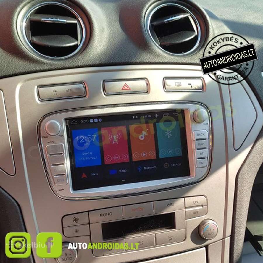 Ford S-max Mondeo 2007-12 Android multimedia WiFi
