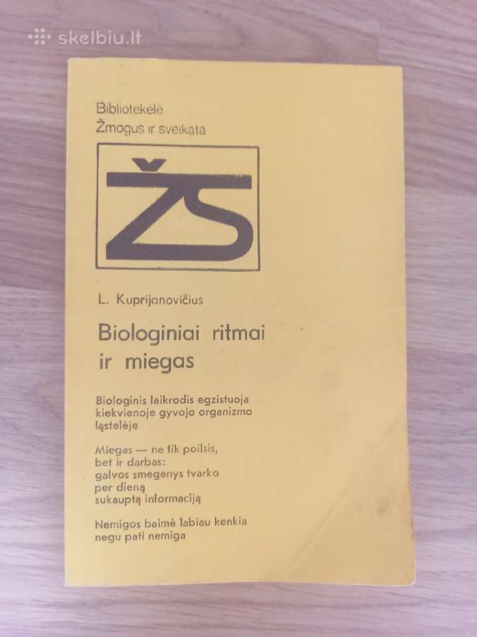 L. Kuprijanovičius Biologiniai Ritmai Ir Miegas