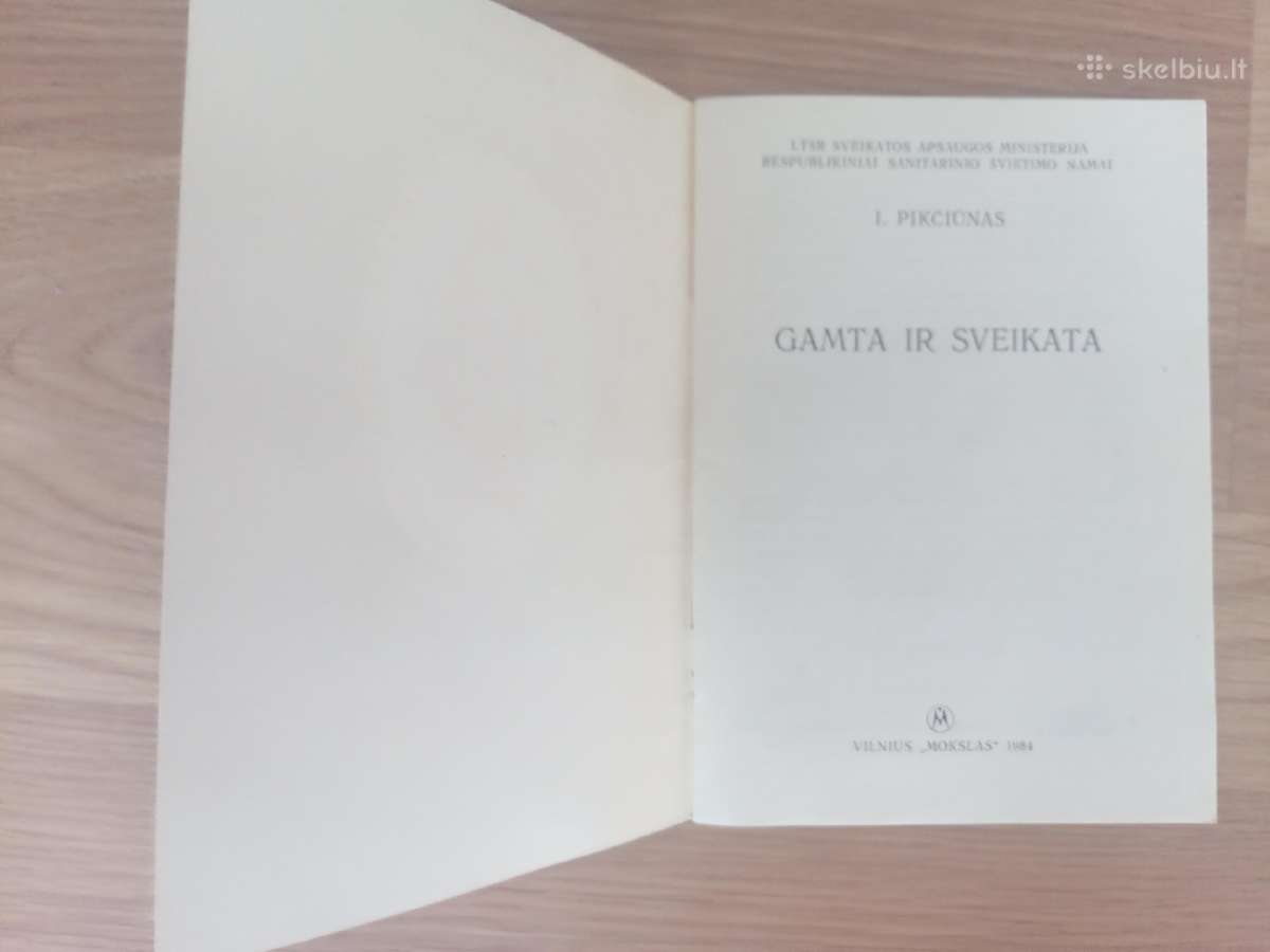 I. Pikčiūnas Gamta Ir Sveikata - nuotraukos Nr. 2