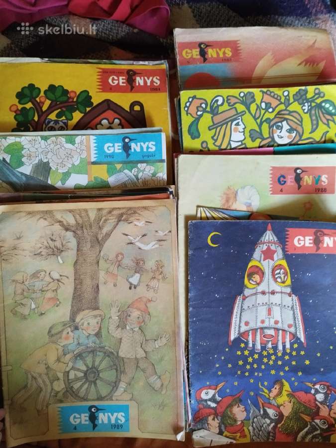 Žurnalai Genys Skelbiu.lt