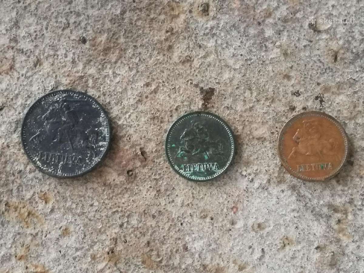 1936 centai, penki ir vienas lietuviški centai - nuotraukos Nr. 2