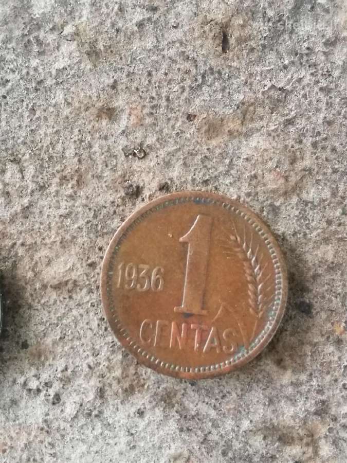 1936 centai, penki ir vienas lietuviški centai - nuotraukos Nr. 28