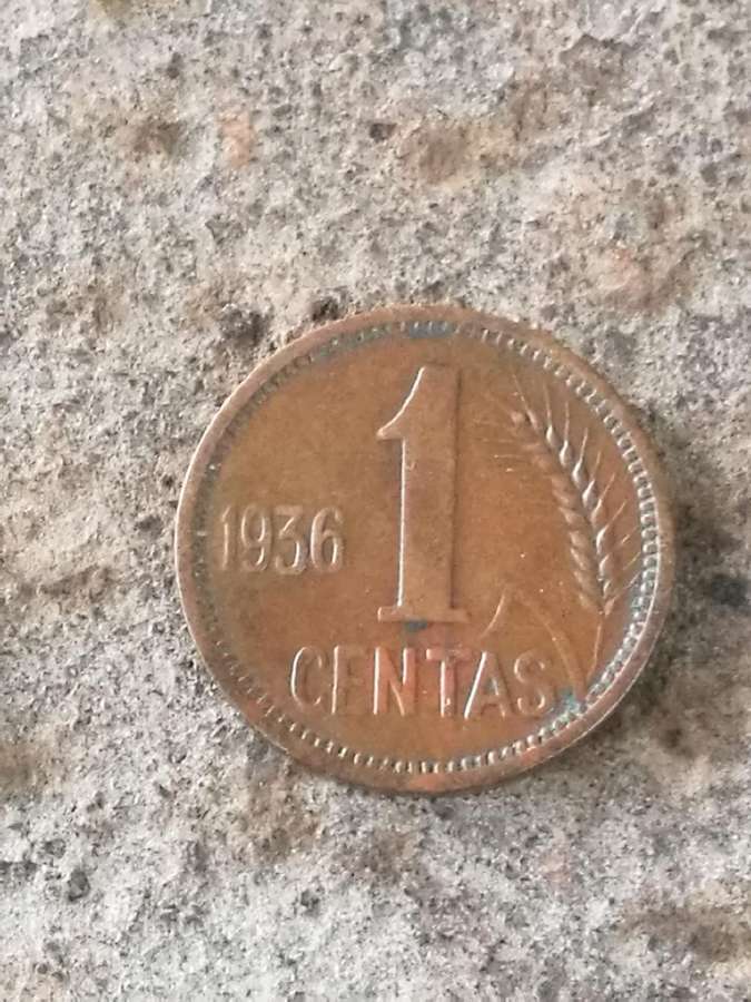 1936 centai, penki ir vienas lietuviški centai - nuotraukos Nr. 27