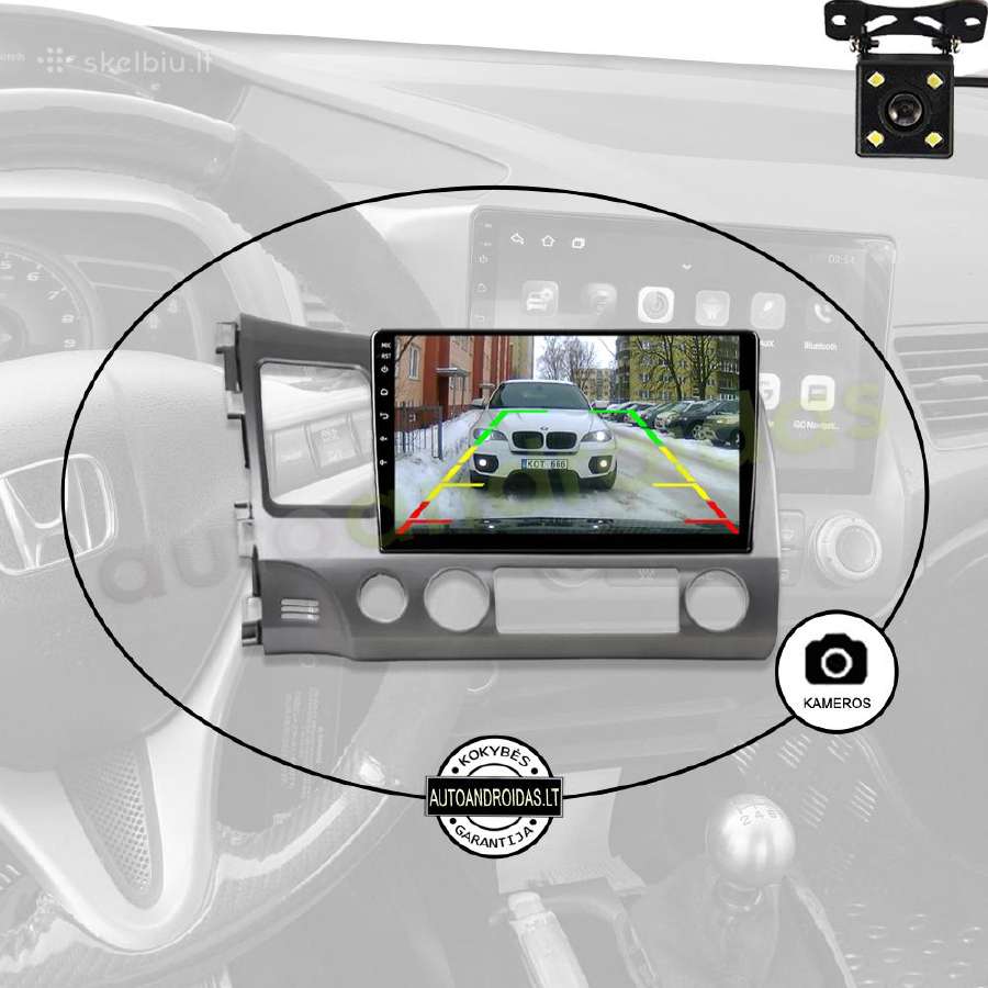 Honda Civic 2005-12 Android multimedia WiFi/GPS/bt - nuotraukos Nr. 7