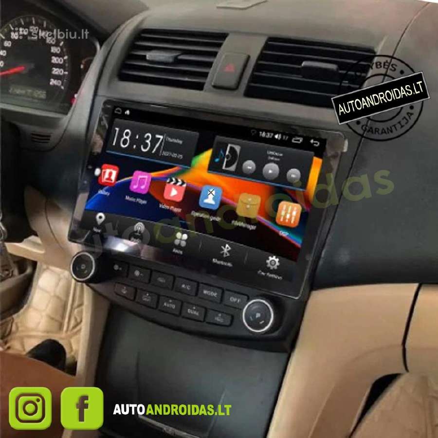 Honda Accord 2003-07 Android multimedia Usb/GPS/bt