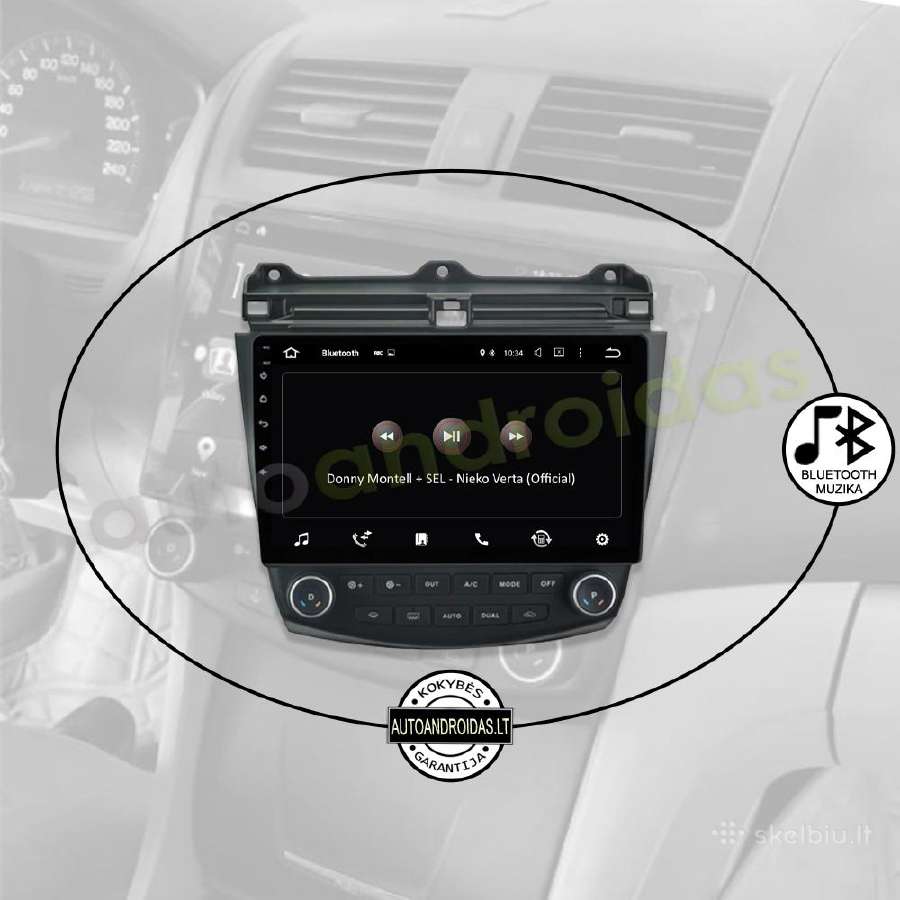 Honda Accord 2003-07 Android multimedia Usb/GPS/bt - nuotraukos Nr. 6
