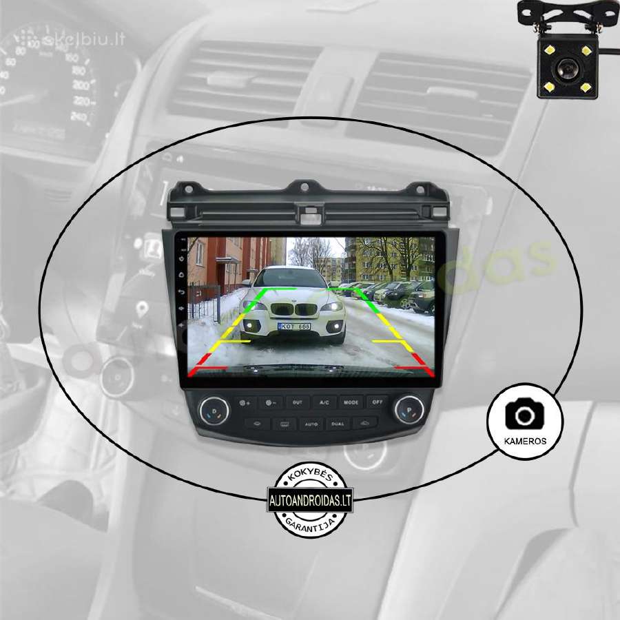 Honda Accord 2003-07 Android multimedia Usb/GPS/bt - nuotraukos Nr. 7