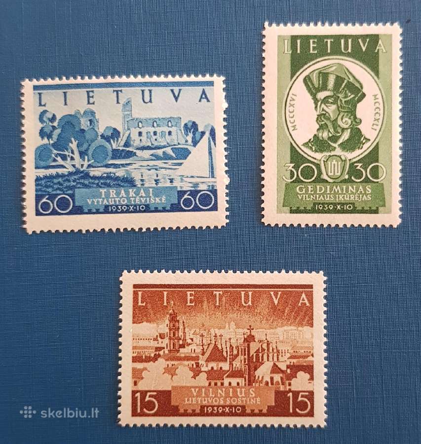 Lietuva 1940 m. Vilnius, svarus