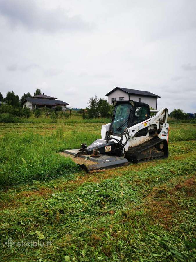 Bobcat T770 nuoma žemės darbai - nuotraukos Nr. 7