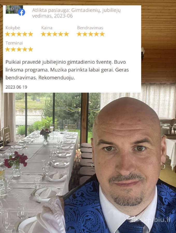 Vedėjas ir Dj viename, su aparatūra - kaina 600€. - nuotraukos Nr. 31