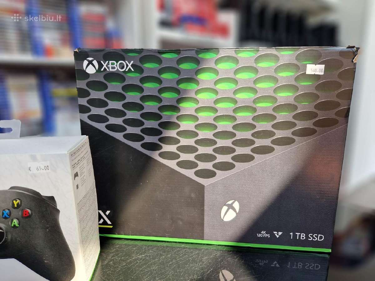 Xbox Series X 1tb su garantija - nuotraukos Nr. 2
