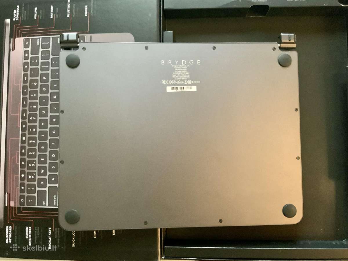 Brydge Pro Aluminum Klaviatūra iPad Pro 12.9" - nuotraukos Nr. 9